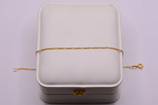 Pulso 3x1 / 0,70 Gr / 19 Cm / 1,44 mm / Oro amarillo 18k / It