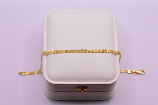 Pulso Chino / 2.33 Gr / 20 Cm / 3.05 mm / Oro amarillo 18k / It