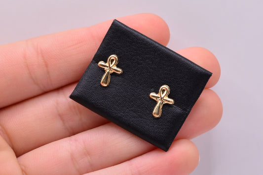 Topos cruz / 0,67 Gr / Oro amarillo 18k