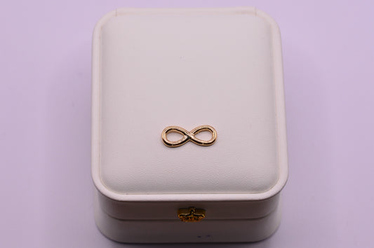 Herraje Infinito liso / 0.66 Gr / 2 Cm / Oro amarillo 18k