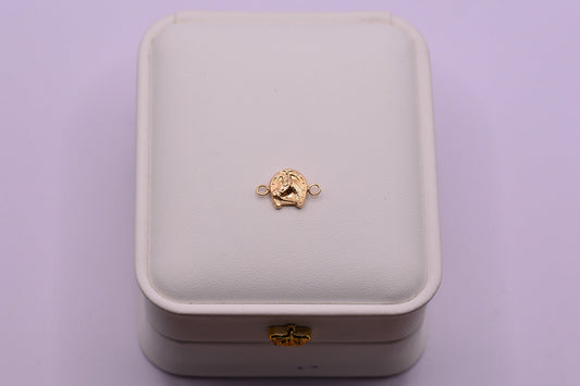 Herraje Herradura caballo / 0.57 Gr / 1.5 Cm / Oro amarillo 18k