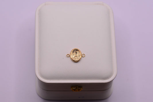 Herraje Sagrada familia / 0.69 Gr / 1.6 Cm / Oro amarillo 18k