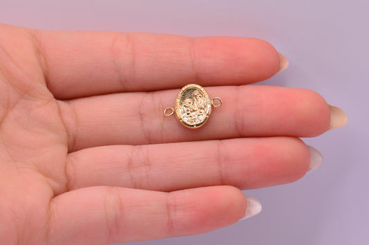 Herraje Sagrada familia / 0.69 Gr / 1.6 Cm / Oro amarillo 18k