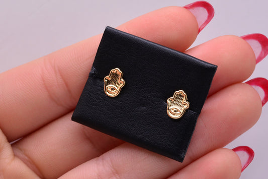 Topos MANO HAMSA / 0.63 Gr / Oro amarillo 18k