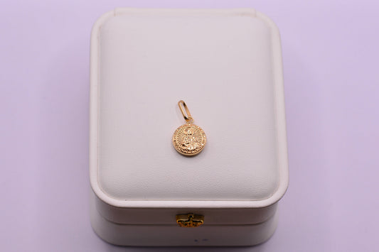 Dije San judas tadeo / 0.86 Gr / 2.1 Cm / Oro amarillo 18k