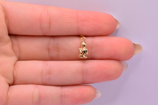 Dije Angel / 0.40 Gr / 1.7 Cm / Oro amarillo 18k