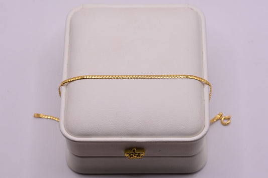 Pulso serpiente / 1.13 Gr / 16 Cm / 1,9 mm / Oro amarillo 18k / It