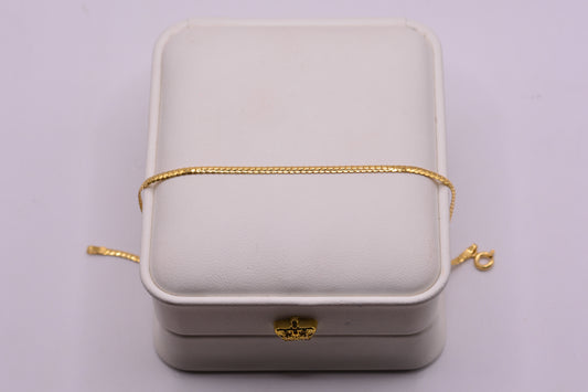 Pulso Serpiente / 1.48 Gr / 18 Cm / 2.26 mm / Oro amarillo 18k / It
