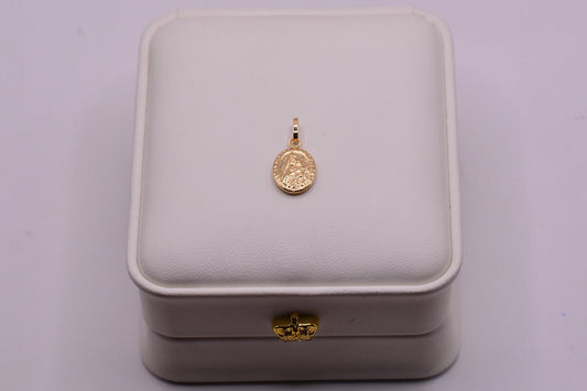 Dije Virgen del Carmen / 0.51 Gr / 2 Cm / Oro amarillo 18k