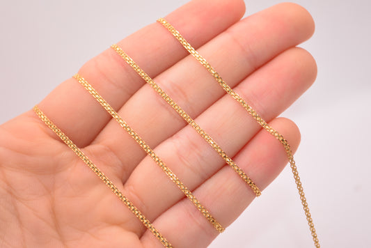 Cadena China / 1,88 Gr / 50 Cm / 1,16 mm / Oro amarillo 18k / It