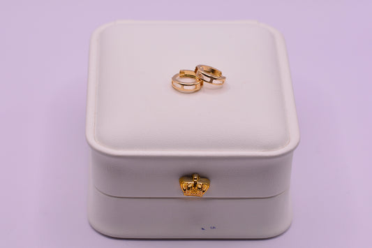 Candonga Cajon / 0.96 Gr / 1 Cm / Oro amarillo 18k