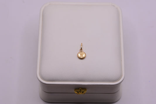 Dije RX / 0.22 Gr / 1 Cm / Oro amarillo 18k