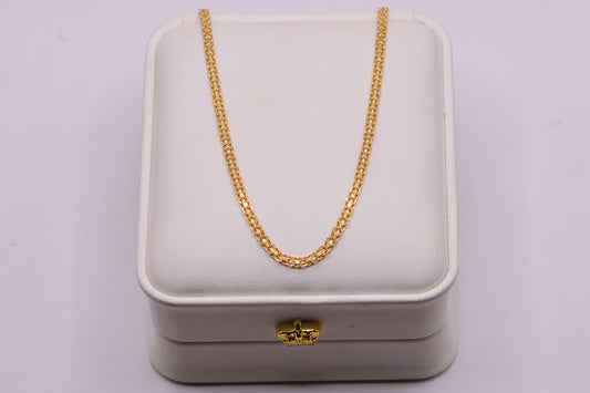 Cadena China / 3.44 Gr / 45 Cm / 2,30 mm / Oro amarillo 18k / It