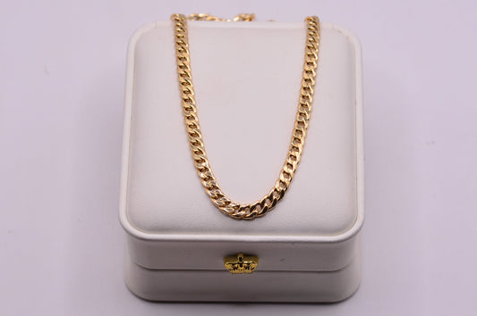 Cadena Cubana / 4.24 Gr / 50 Cm / 4.24 mm / Oro amarillo 18k / It