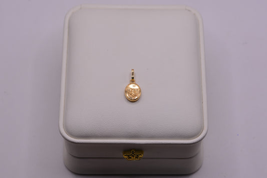 Dije San Miguel Arcangel / 0.44 Gr / 1.5 Cm / Oro amarillo 18k