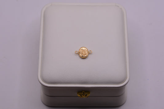 Herraje San Miguel Arcangel / 0.54 Gr / 1.5 Cm / Oro amarillo 18k