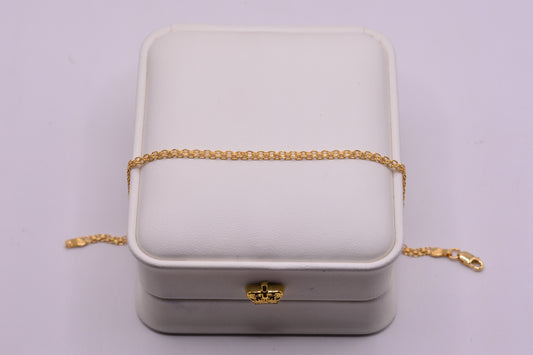 Pulso Chino / 1.50 Gr / 19 Cm / 2.20 mm / Oro amarillo 18k / It