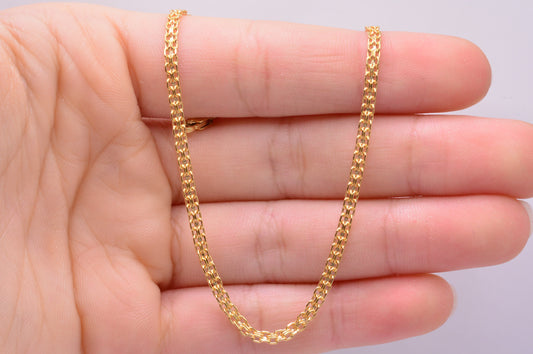 Pulso Chino / 1.50 Gr / 19 Cm / 2.20 mm / Oro amarillo 18k / It
