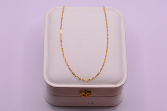 Cadena Roll on especial / 2.00 Gr / 50 Cm / 1.40 mm / Oro amarillo 18k / It