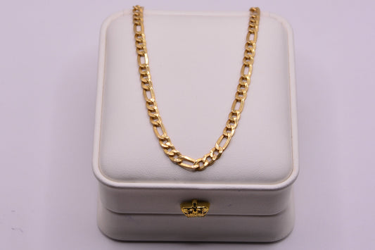 Cadena 3x1 / 7.42 Gr / 50 Cm / 4,00 mm / Oro amarillo 18k / It