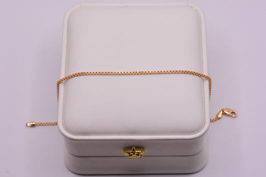 Pulso veneciano/ 1.47 Gr / 17 Cm / 1,21 mm / Oro amarillo 18k / It