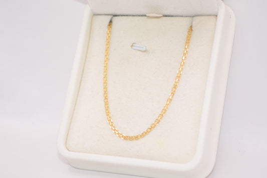 Cadena china / 2,06 Gr / 45 Cm / 2 mm / Oro amarillo 18k / It