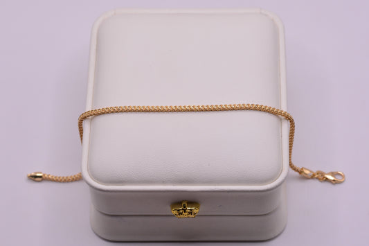 Pulso Franco/ 2.75 Gr / 18 Cm / 1,70 mm / Oro amarillo 18k / It