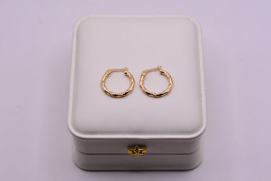 Candonga Dangerus / 1.32 Gr / 2 Cm / Oro amarillo 18k