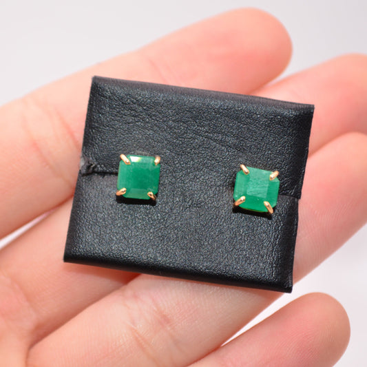 Topos Esmeraldas / 2,00 Gr / 7,9 mm / Oro amarillo 18k