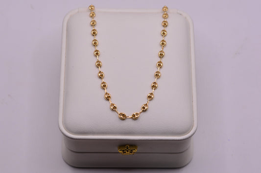 Cadena GC / 4.00 Gr / 45 Cm / 3.20 mm / Oro amarillo 18k