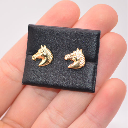 Topos Caballos / 0,79 Gr / 9 mm / Oro amarillo 18k