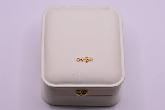 Herraje Ancla / 0.23 Gr / 1.4 Cm / Oro amarillo 18k