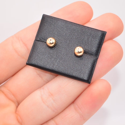 Topos Bola lisa / 0,66 Gr / 5 mm / Oro amarillo 18k