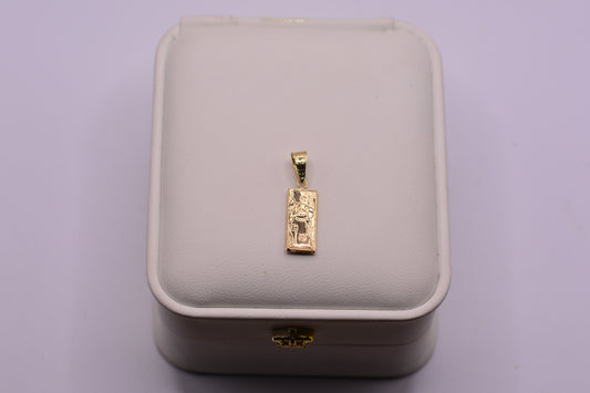 Dije Dolar / 0.57 Gr / 2.5 Cm / Oro amarillo 18k