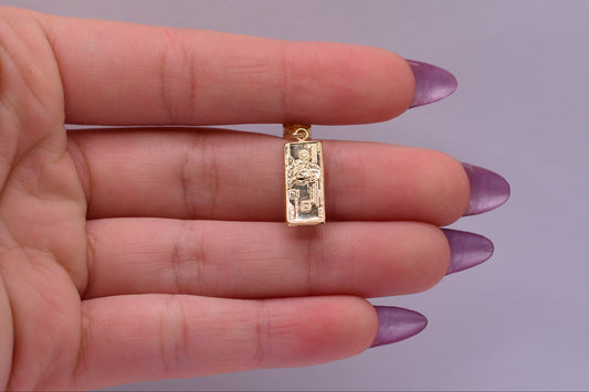 Dije Dolar / 0.57 Gr / 2.5 Cm / Oro amarillo 18k