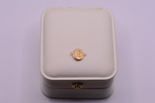 Herraje Virgen guadalupe / 0.51 Gr / 1.5 Cm / Oro amarillo 18k