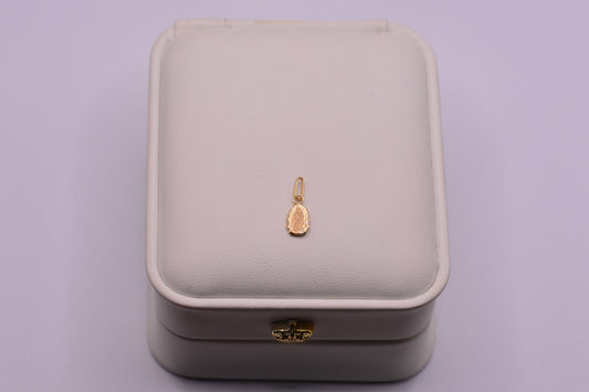 Dije Virgen guadalupe silueta / 0.25 Gr / 1.3 Cm / Oro amarillo 18k