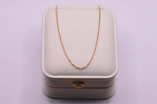 Cadena GC Italiana / 1.23 Gr / 50 Cm / 1.60 mm / Oro amarillo 18k / It