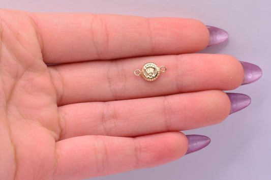 Herraje RX / 0.21 Gr / 1 Cm / Oro amarillo 18k