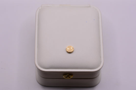 Herraje San Benito / 0.23 Gr / 0,9 Cm / Oro amarillo 18k