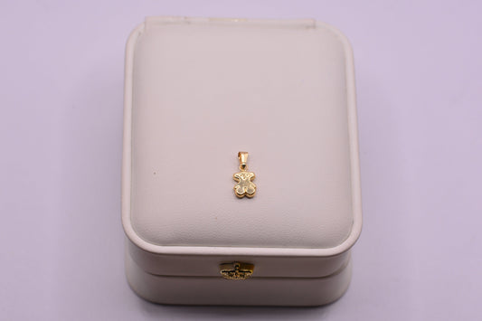 Dije Oso Tc / 0.36 Gr / 1.5 Cm / Oro amarillo 18k