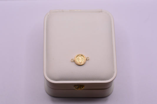 Herraje Virgen Milagrosa / 0.81 Gr / 1.7 Cm / Oro amarillo 18k