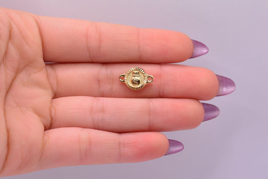 Herraje Bolsa Dinero / 0.53 Gr / 1.5 Cm / Oro amarillo 18k