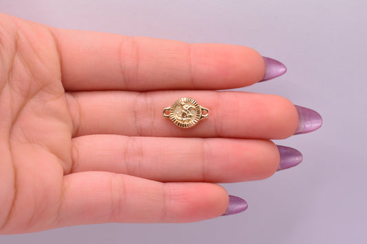 Herraje San Miguel Arcangel / 0.57 Gr / 1.5 Cm / Oro amarillo 18k