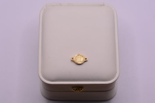 Herraje Virgen Guadalupe / 0.59 Gr / 1.5 Cm / Oro amarillo 18k