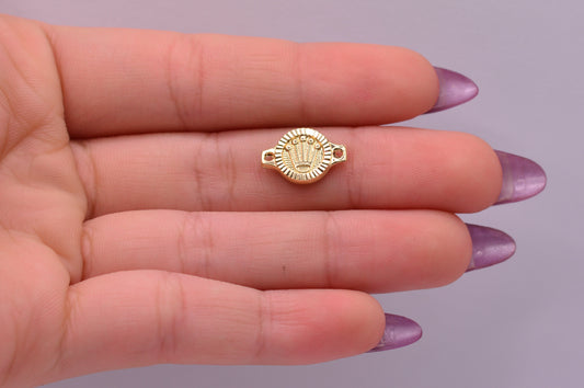 Herraje Rx / 0.54 Gr / 1.5 Cm / Oro amarillo 18k