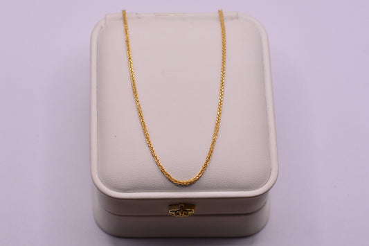 Cadena Franco / 1.81 Gr / 50 Cm / 1.29 mm / Oro amarillo 18k