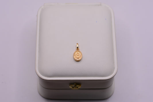 Dije Virgen guadalupe / 0.44 Gr / 1.5 Cm / Oro amarillo 18k
