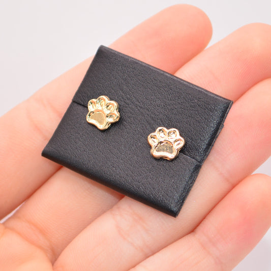 Topos Huella / 0,71 Gr / 7,4 mm / Oro amarillo 18k