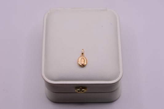 Dije Virgen guadalupe / 0.43 Gr / 1.5 Cm / Oro amarillo 18k
